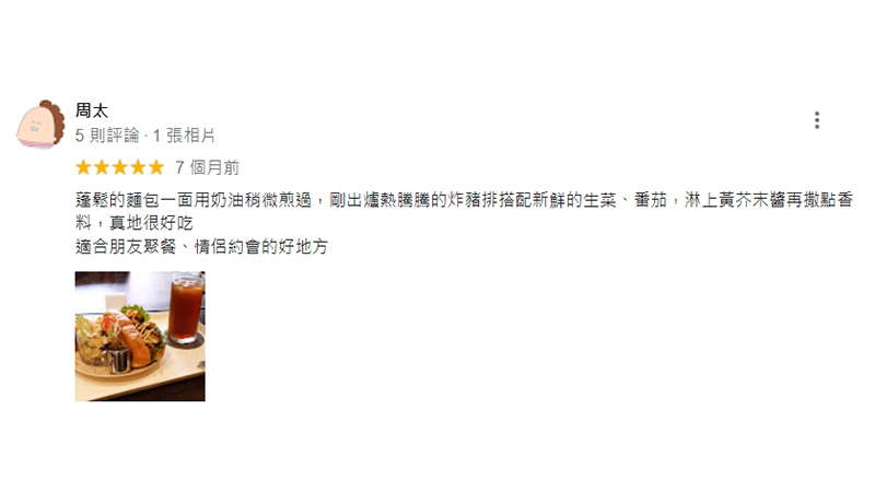 好評分享